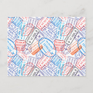 Reispictogram Briefkaart