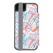 Reispictogram Incipio iPhone Portemonnee Hoesje (Agenda Achterkant)