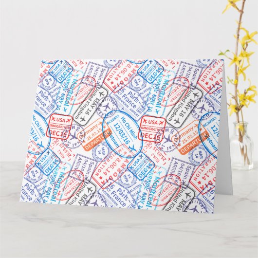 Reispictogram Kaart (Gele Bloem)