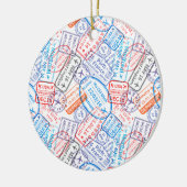 Reispictogram Keramisch Ornament (Links)