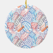 Reispictogram Keramisch Ornament (Achterkant)