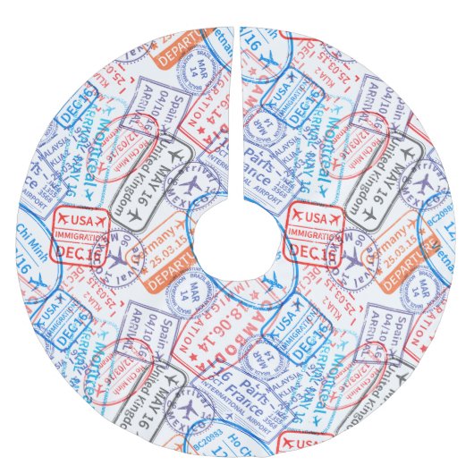 Reispictogram Kerstboom Rok (Voorkant)