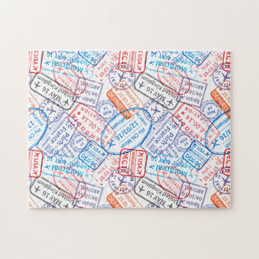 Reispictogram Legpuzzel (Horizontaal)