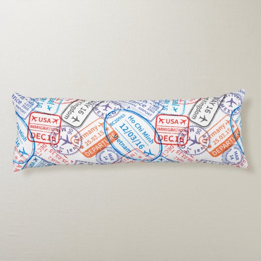 Reispictogram Lichaamskussen (Achterkant)