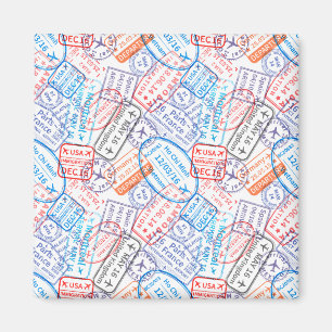 Reispictogram Magneet