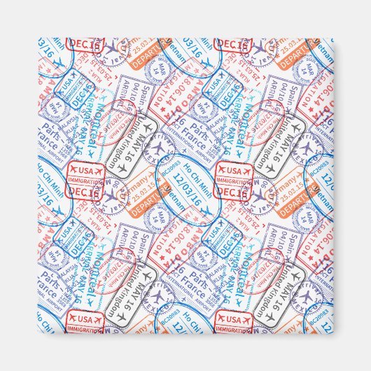 Reispictogram Magneet (Voorkant)