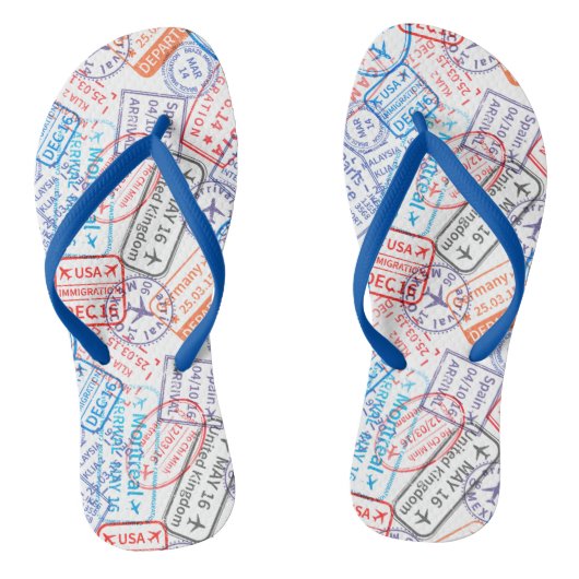 Reispictogram Teenslippers (Voetbed)