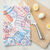 Reispictogram Theedoek (Quarter Fold)