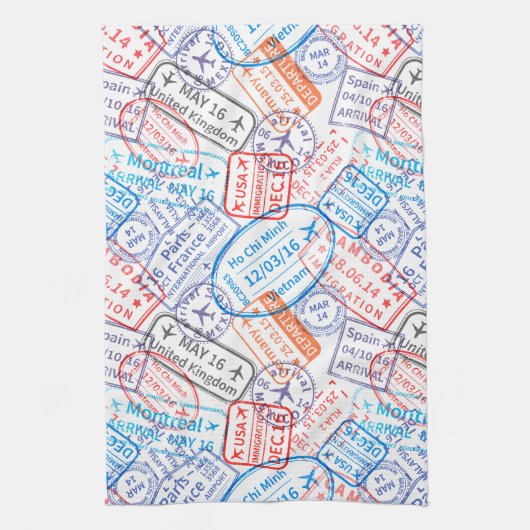 Reispictogram Theedoek (Verticaal)