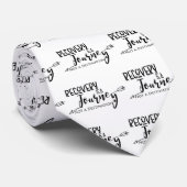 Reispijltje herstellen stropdas (Opgerold)