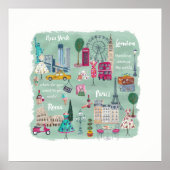 Reisplaats | Kunst ter illustratie | POSTER (Voorkant)