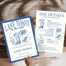 Reisplan voor Laatste Toast op de Kust Bachelorett