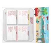 Reisplank Notitieblok (Voorkant)