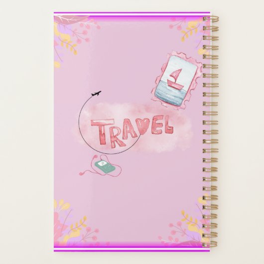 reisplanner planner (Achterkant)