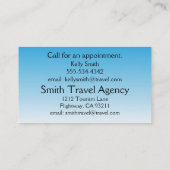 Reisplatenbureau Visitekaartje (Achterkant)