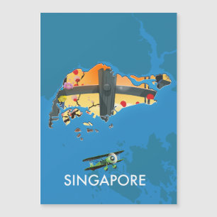 Reisplattegrond van Singapore