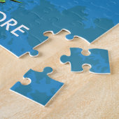 Reisplattegrond van Singapore Legpuzzel (Zijkant)