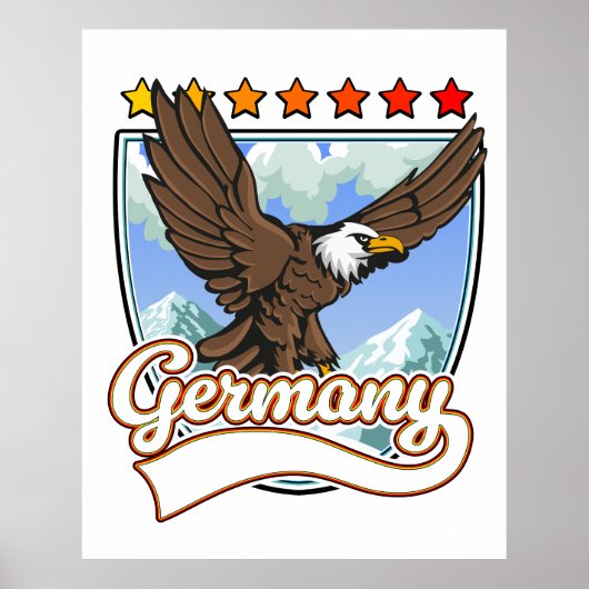 Reispleister Duitsland Poster (Voorkant)