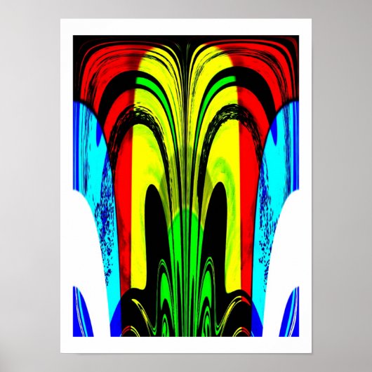 Reisportaal kunst poster (Voorkant)