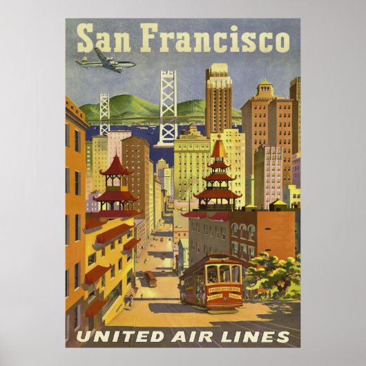REISPOST, San Francisco Poster (Voorkant)