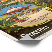  reisposter 1900 San Salvadour Poster (Hoek)