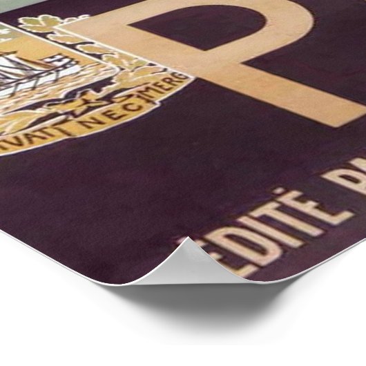 reisposter 1930 Parijs Poster (Hoek)