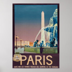  reisposter 1930 Parijs Poster