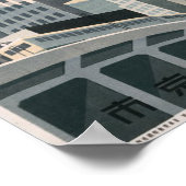 reisposter 1930 Tokyo Japan Poster (Hoek)