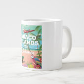 Reisposter Abaco-eilanden Grote Koffiekop (Voorkant rechts)