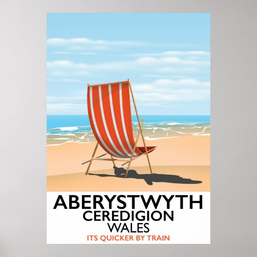Reisposter Aberystwyth Wales Poster (Voorkant)