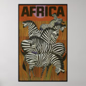 reisposter Afrika Poster (Voorkant)