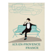Reisposter Aix-en-Provence Frankrijk Perfect Poster (Voorkant)