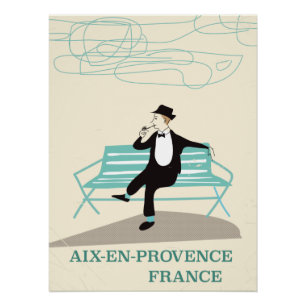 Reisposter Aix-en-Provence Frankrijk Perfect Poster