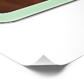 Reisposter Akureyri IJsland Foto Afdruk (Hoek)