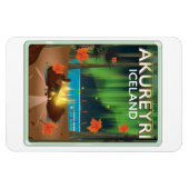 Reisposter Akureyri IJsland Magneet (Horizontaal)