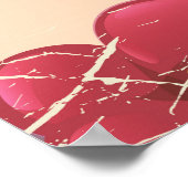 Reisposter Alabaster Beach Bahamas Poster (Hoek)