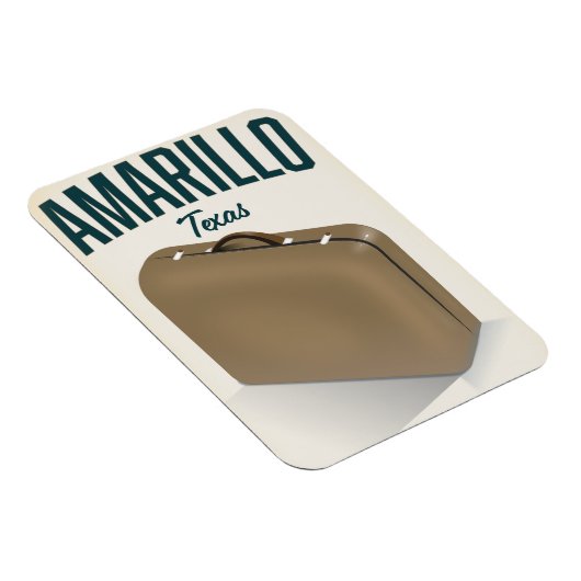Reisposter Amarillo texas Magneet (Rechterzijde)