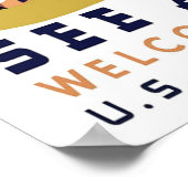 Reisposter - Amerika bekijken Poster (Hoek)