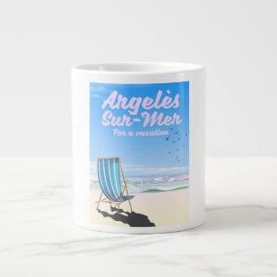 Reisposter argelès-sur-mer Frankrijk Grote Koffiekop