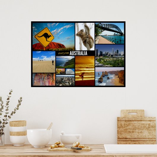 reisposter australië poster (Keuken)