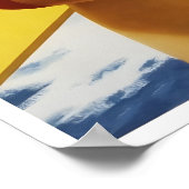 Reisposter Australië Surf Art Qantas Print (Hoek)
