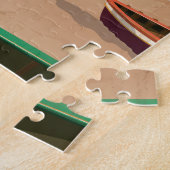 Reisposter Barbados Legpuzzel (Zijkant)