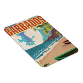 Reisposter Barbados Magneet (Rechterzijde)