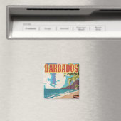 Reisposter Barbados Magneet (Insitu (Vaatwasser))