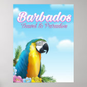 Reisposter Barbados Parrot Poster (Voorkant)
