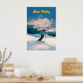 Reisposter Bear Valley Ski Resort Poster (Keuken)