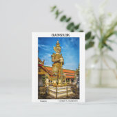 Reisposter: Beeldhouwer in het Grand Palace Briefkaart (Staand voorkant)