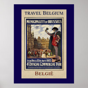 Reisposter België (1923) Poster