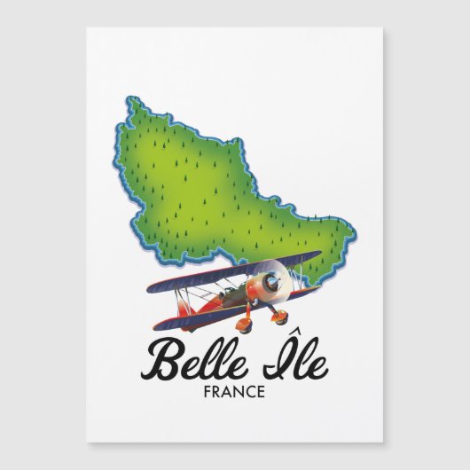 Reisposter Belle Île (Voorkant)