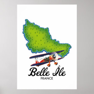 Reisposter Belle Île Poster